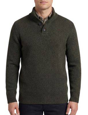 A Fish Named Fred A Fish Named Fred trui groen gebreid effen wol