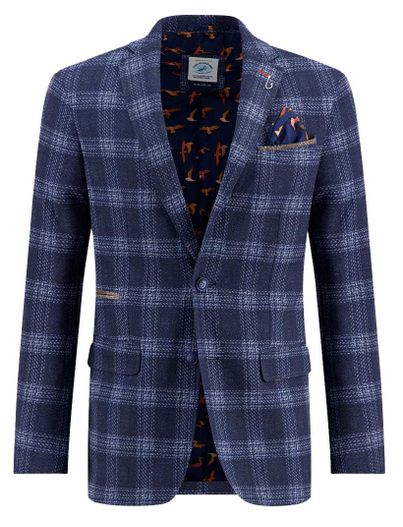 A Fish Named Fred A Fish Named Fred colbert blauw geruit