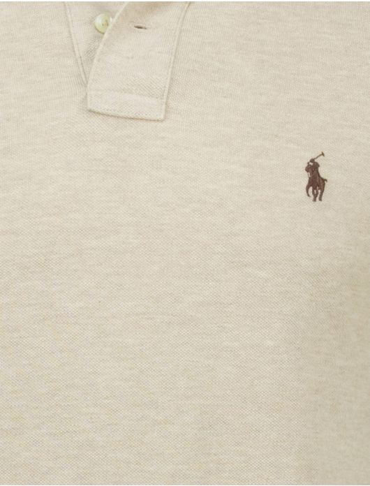 Polo Ralph Lauren classic fit polo katoen beige