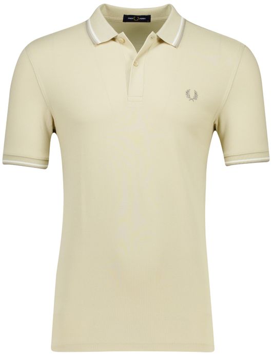 Fred Perry polo beige katoen