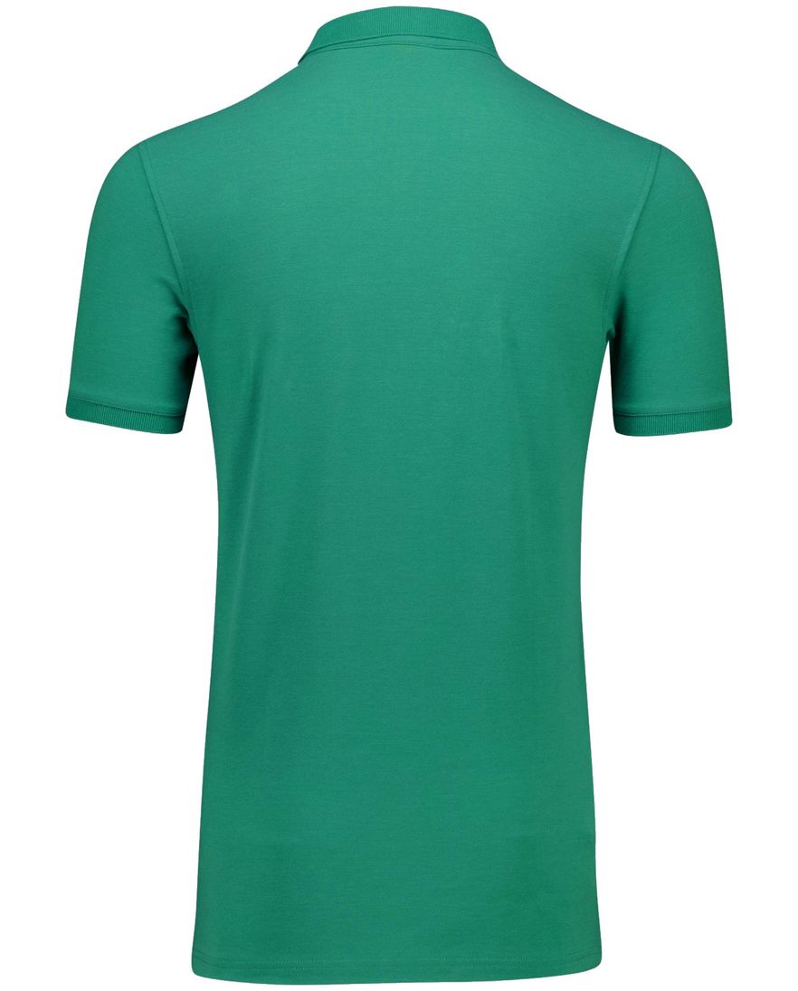 Cavallaro Neapolis Polo groen effen 3-knoops