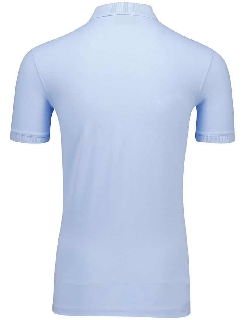 Cavallaro Neapolis Polo lichtblauw effen 3-knoops