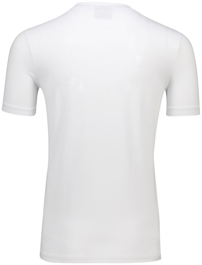 Cavallaro wit t-shirt ronde hals katoen