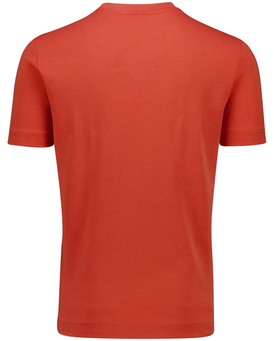 Cavallaro Neapolis T-shirt oranje effen korte mouwen