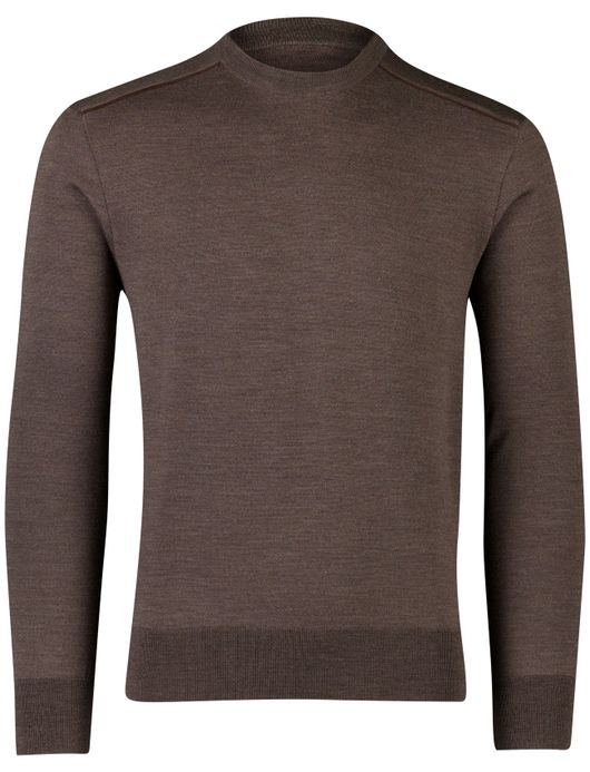 Paul & Shark trui bruin gemeleerd