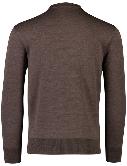 Paul & Shark trui bruin gemeleerd