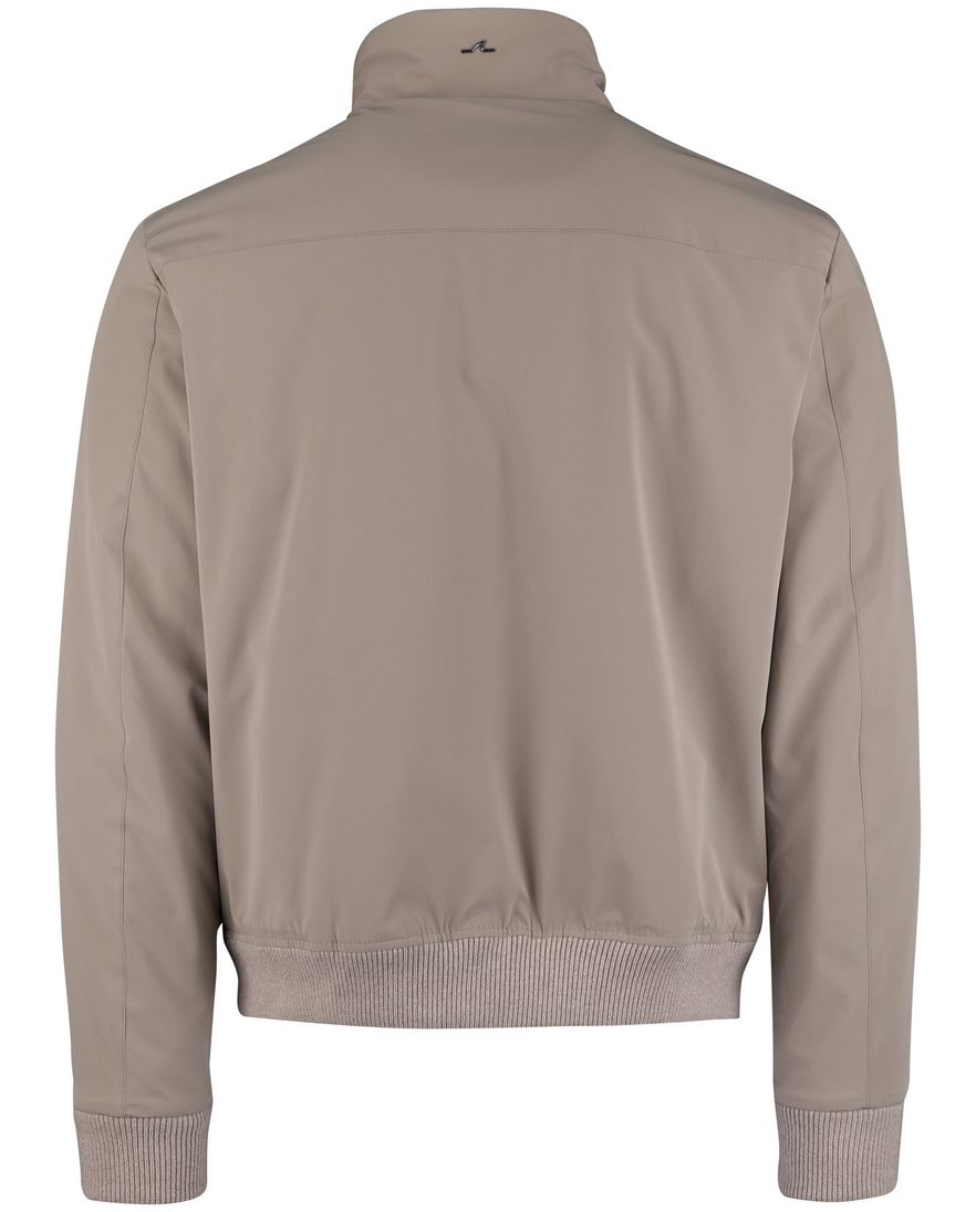 Paul & Shark tussenjas bomberjack bruin effen