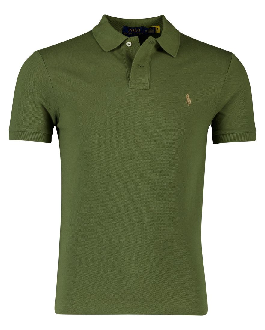 Polo Ralph Lauren polo groen effen