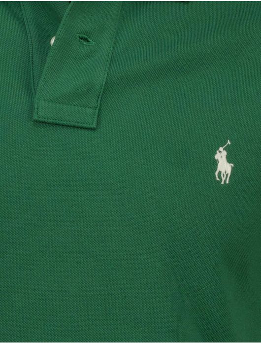 Polo Ralph Lauren polo groen effen korte mouw