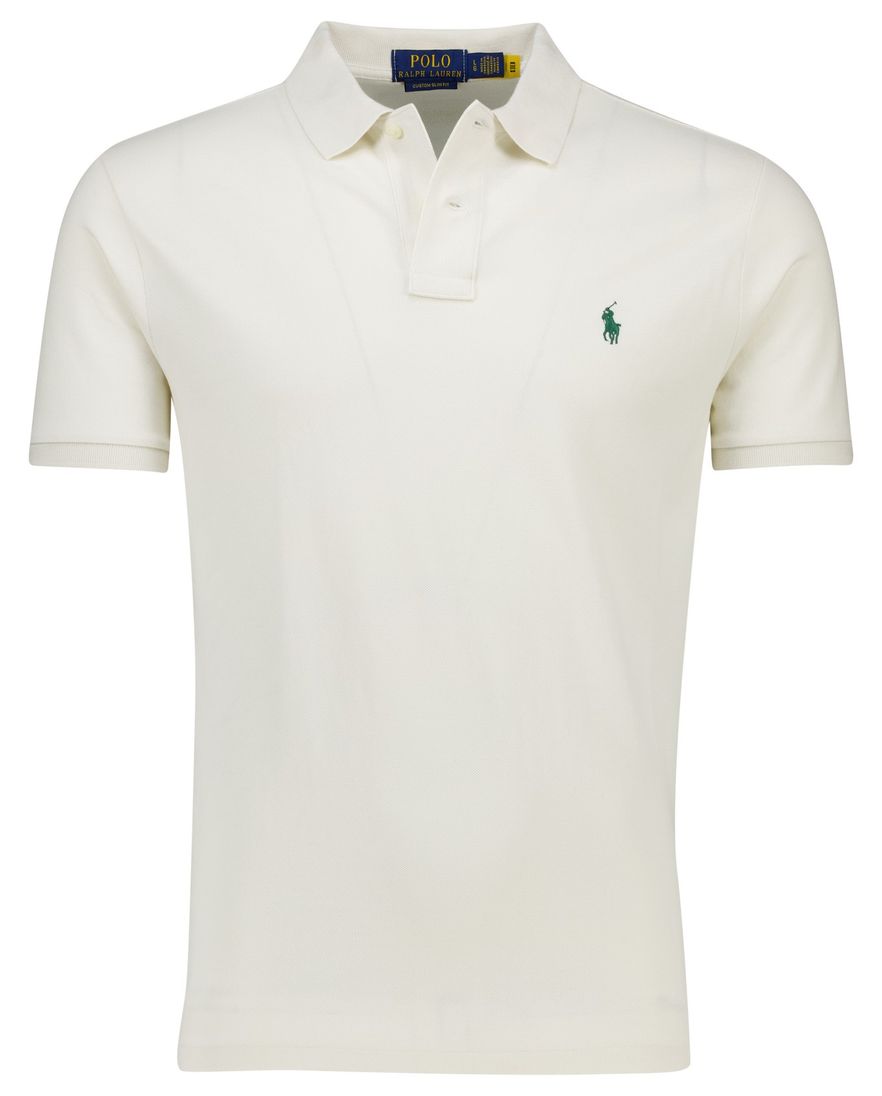 Polo Ralph Lauren polo ecru effen pique