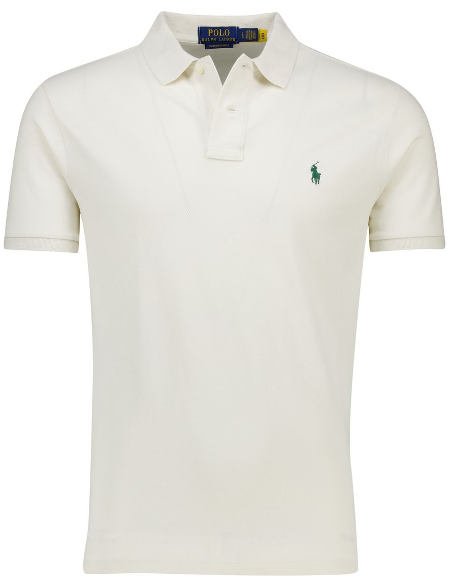 Polo Ralph Lauren polo ecru effen pique