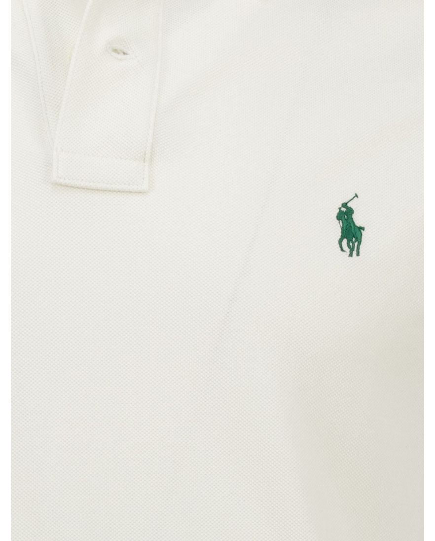 Polo Ralph Lauren polo ecru effen pique