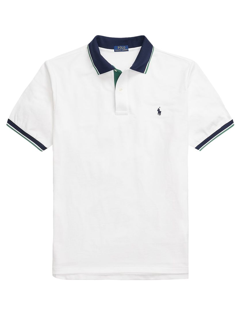 Polo Ralph Lauren polo wit groen Big & Tall