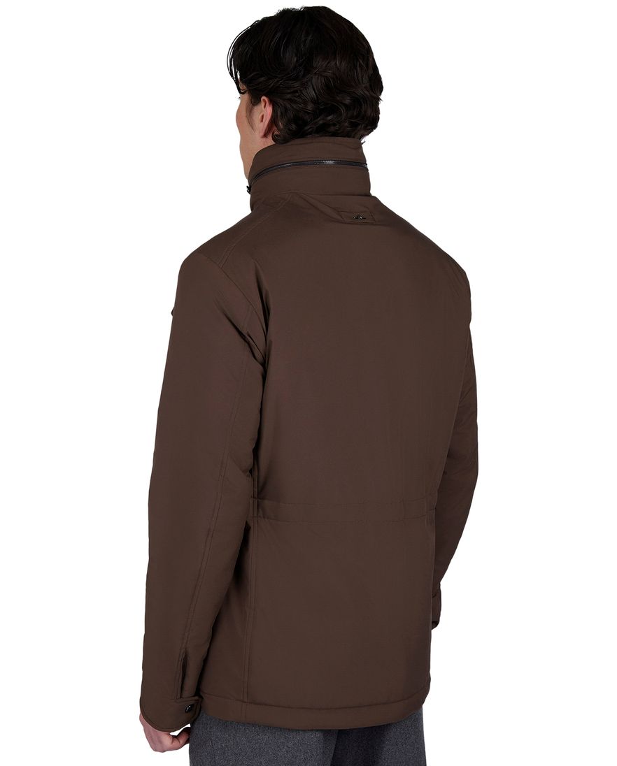 Paul & Shark tussenjas bruin Platinum waterdicht polyester