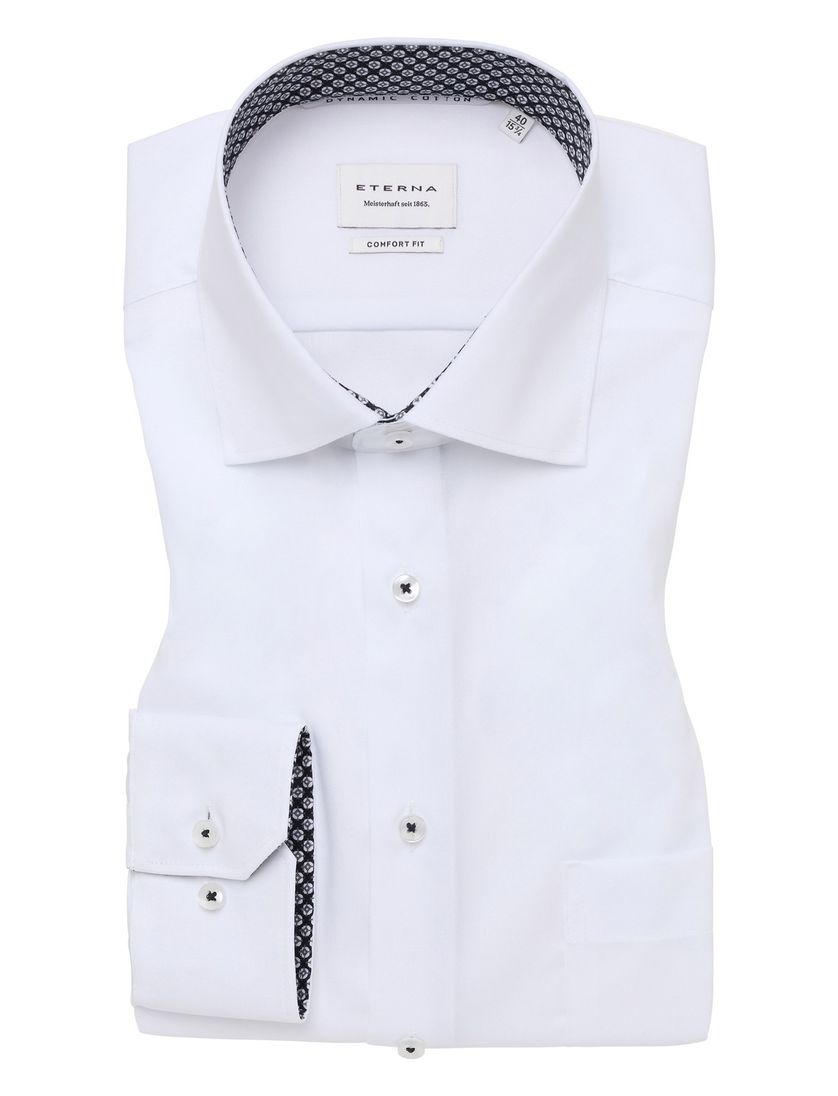 business overhemd Eterna Comfort Fit wit