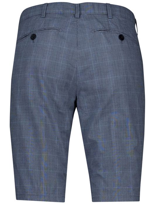 Meyer bermuda blauw geruit