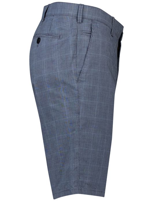 Meyer bermuda blauw geruit