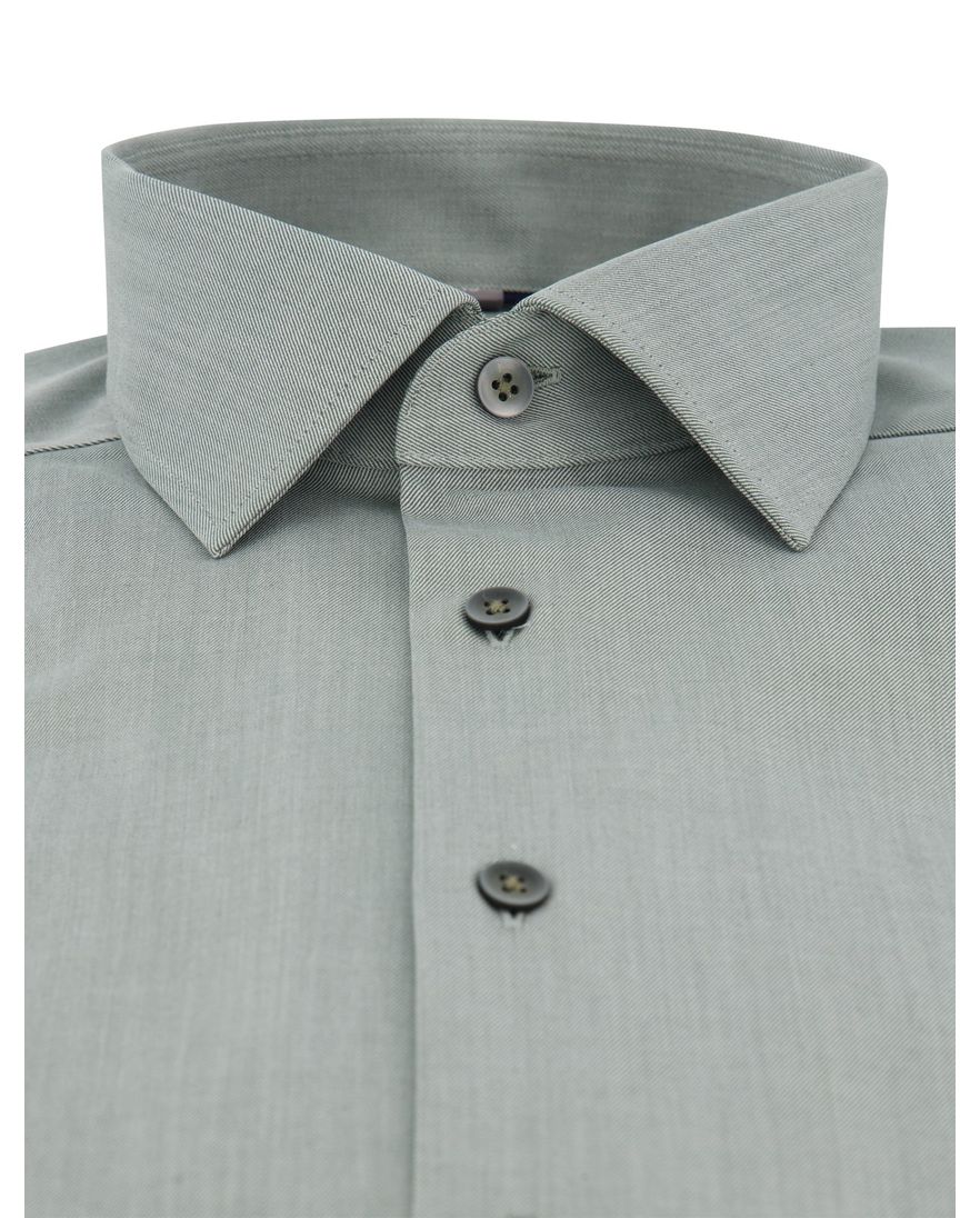 Comfort fit Olymp Luxor groen overhemd katoen