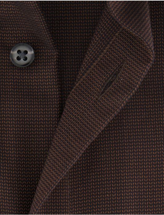 Olymp overhemd comfort fit bruin