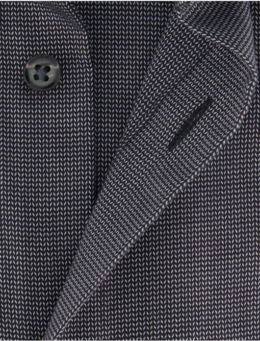 Olymp comfort fit overhemd grijs patroon