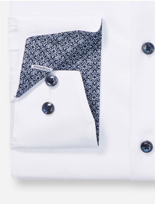 Olymp overhemd lichtblauw katoen