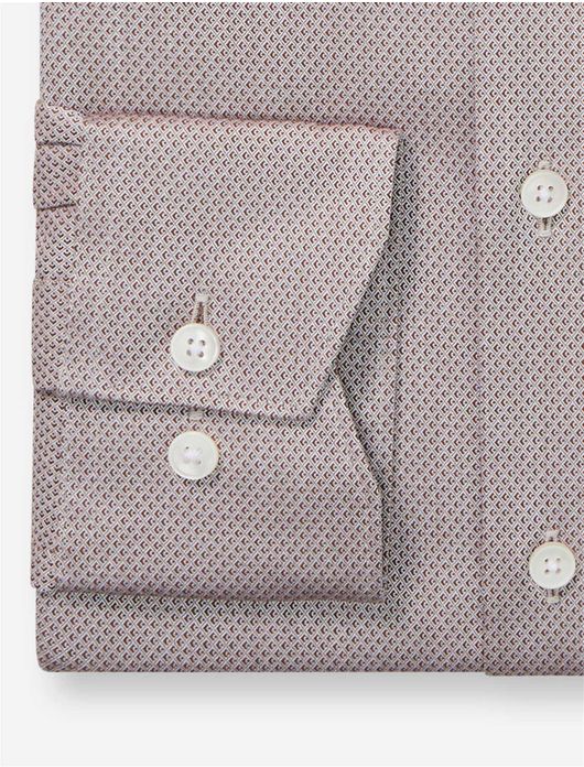 Olymp overhemd bruin modern fit