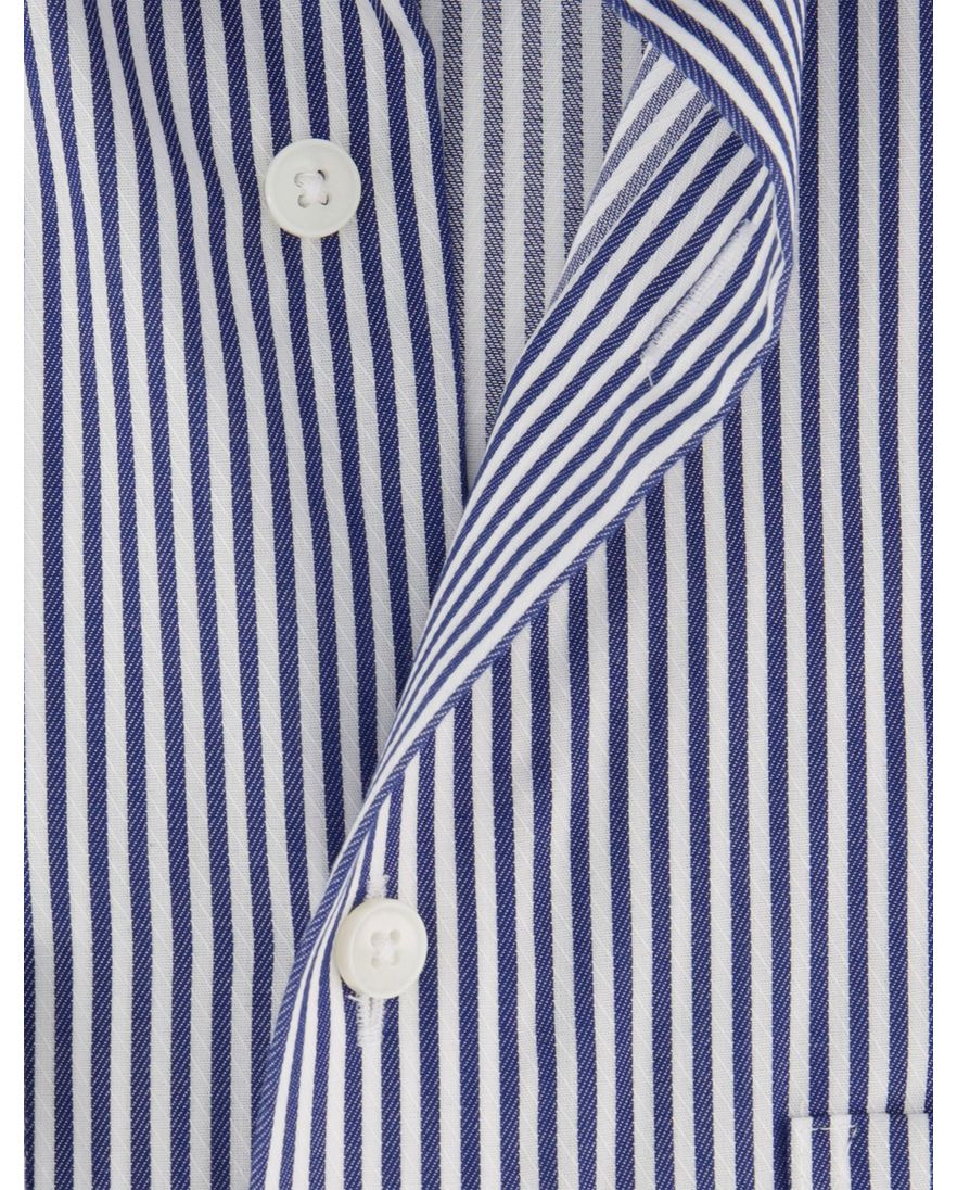 Olymp Luxor Modern Fit zakelijk overhemd donkerblauw