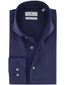 Thomas Maine overhemd donkerblauw effen