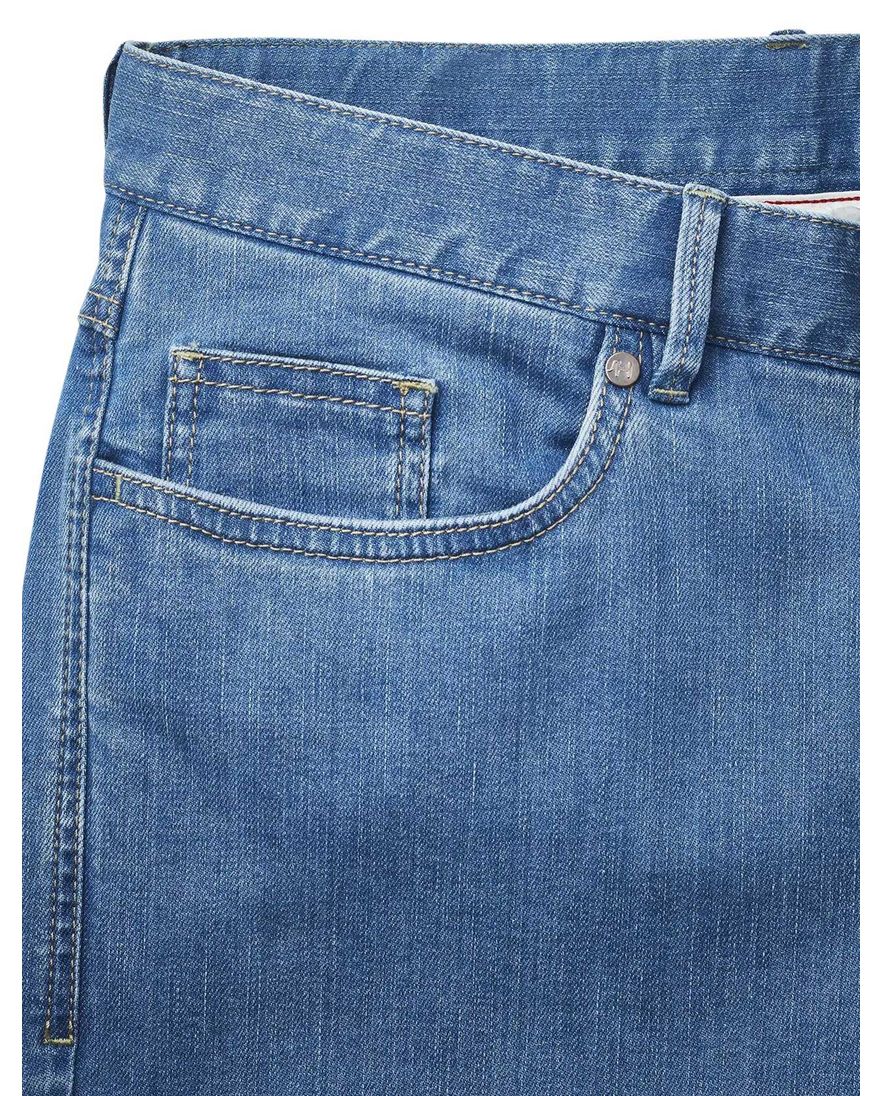 Hiltl Pantalon 5-p lichtblauw denim normale fit