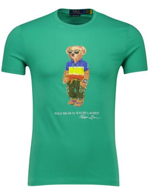 Polo Ralph Lauren Polo Ralph Lauren T-shirt groen 100% katoen bear