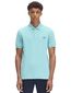 poloshirt Fred Perry turquoise effen pique katoen