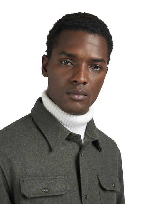 Paul & Shark overhemd blauw katoen met borstzak