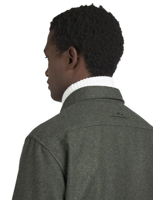 Paul & Shark overhemd blauw katoen met borstzak