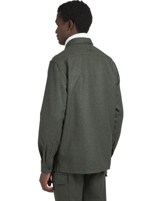 Paul & Shark overhemd blauw katoen met borstzak