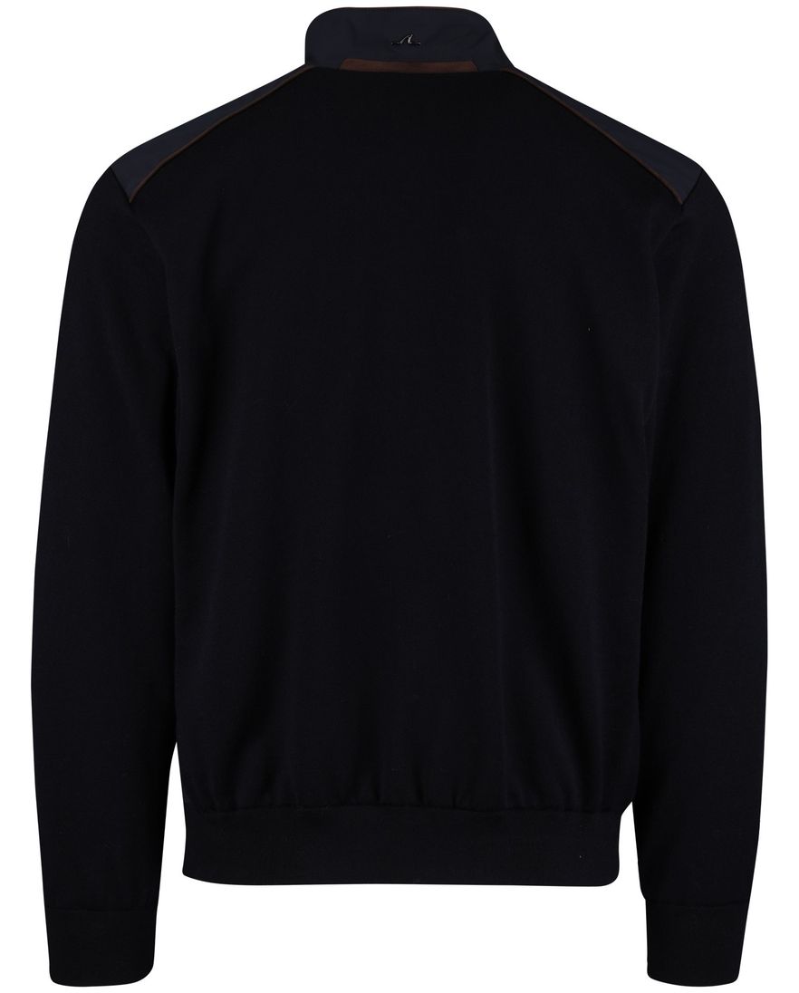 Donkerblauw outdoor vest Paul & Shark met rits