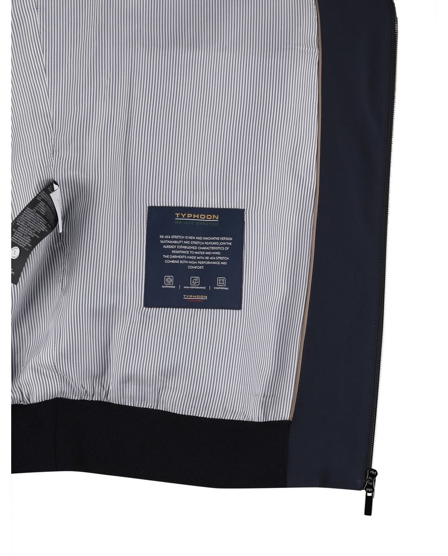 Donkerblauw outdoor vest Paul & Shark met rits