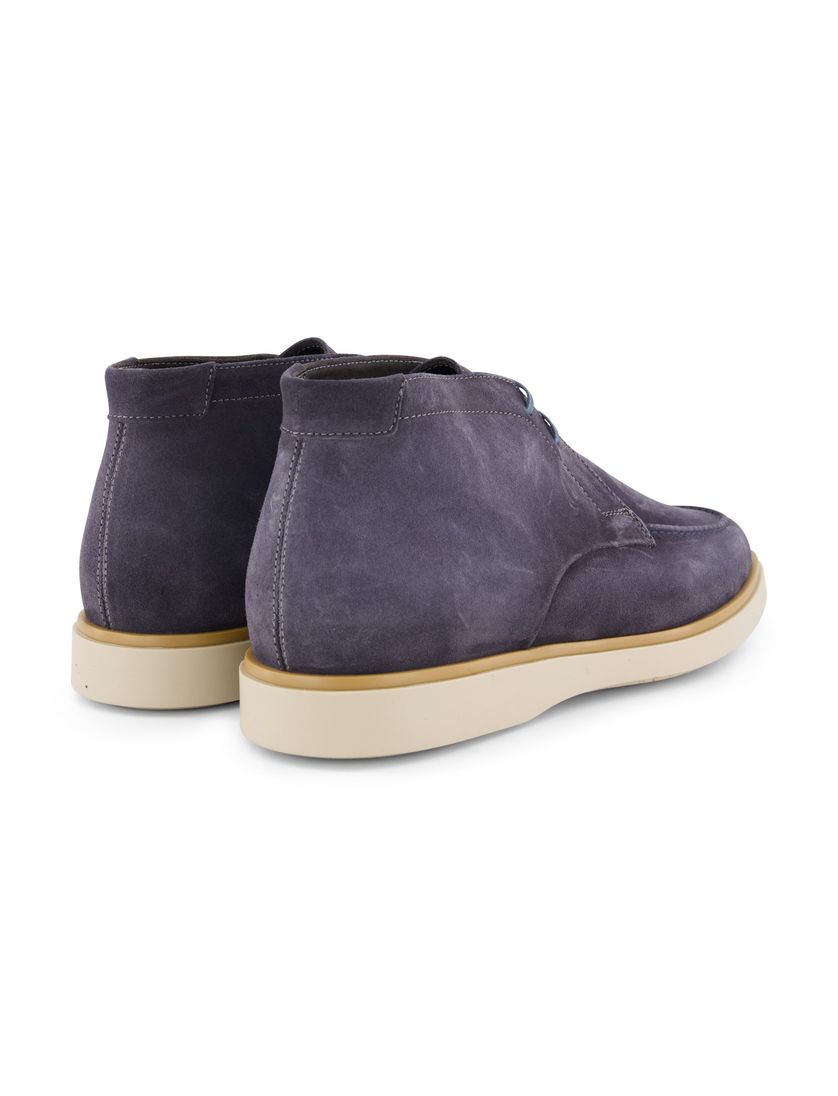 Giorgio schoenen blauw effen suede