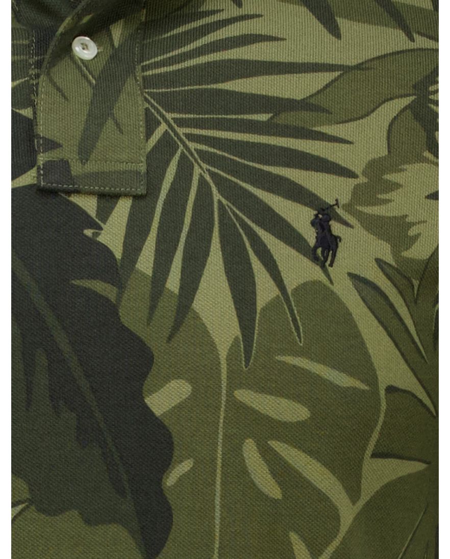 Polo Ralph Lauren polo groen pique planten