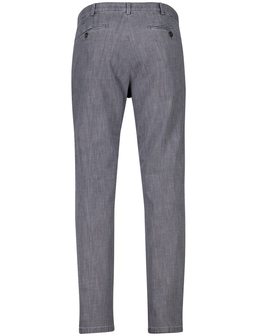 Meyer jeans Dubai grijs effen denim normale fit