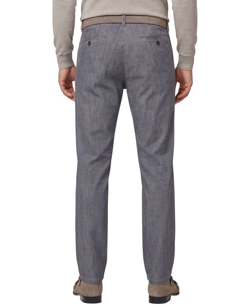 Meyer Dubai jeans effen grijs denim normale fit