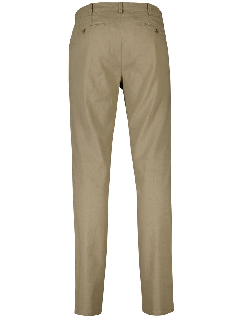 Meyer Pantalon chino Rio bruin perfect fit