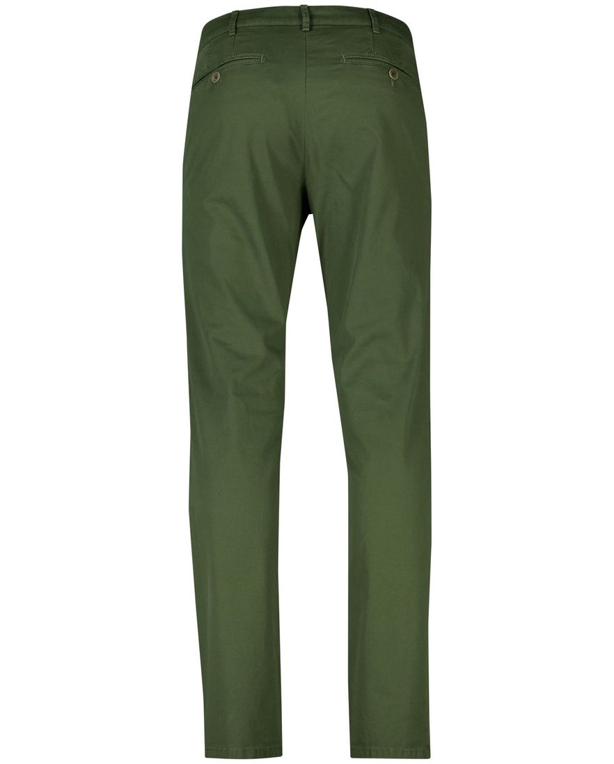 Meyer Pantalon katoen groen perfect fit
