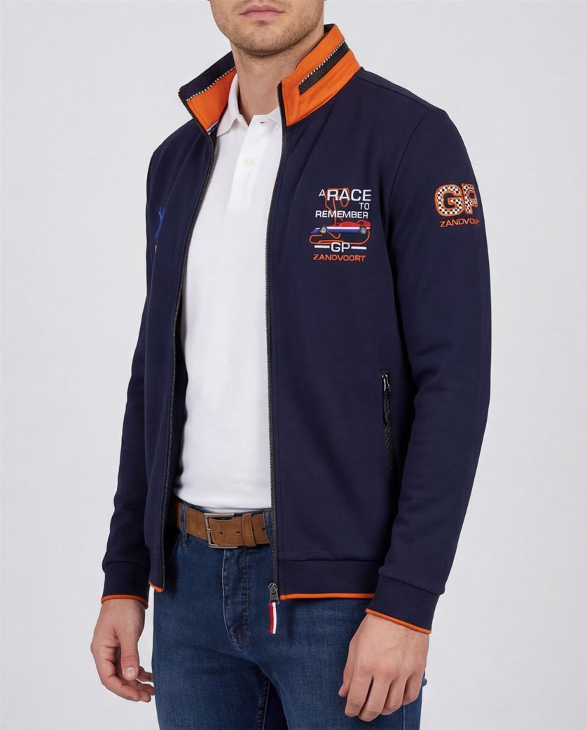 Portofino Race collection racevest donkerblauw zonder capuchon