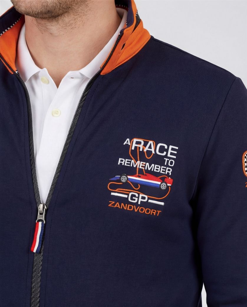 Portofino Race collection racevest donkerblauw zonder capuchon