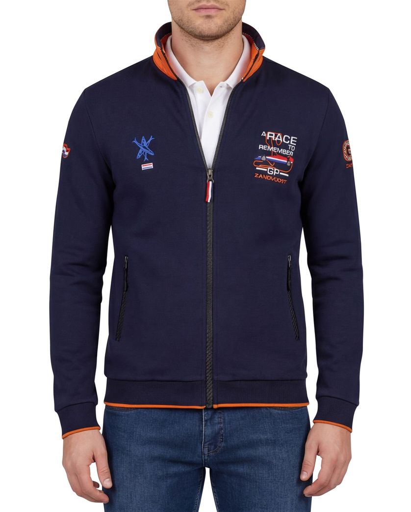 Portofino Race collection racevest donkerblauw zonder capuchon