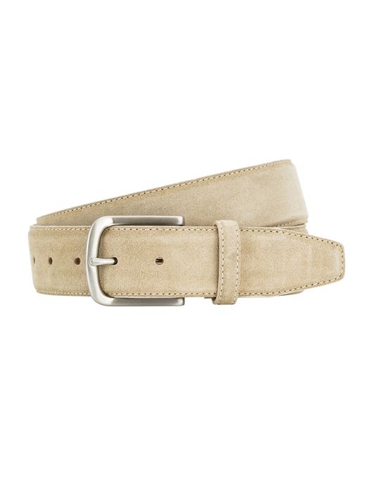 Lindenmann riem suède beige