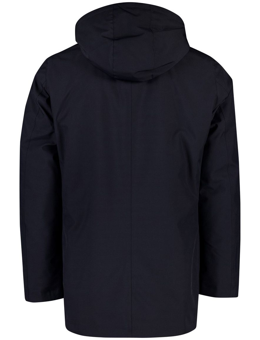 People of Shibuya jas donkerblauw polyester waterasfstotend