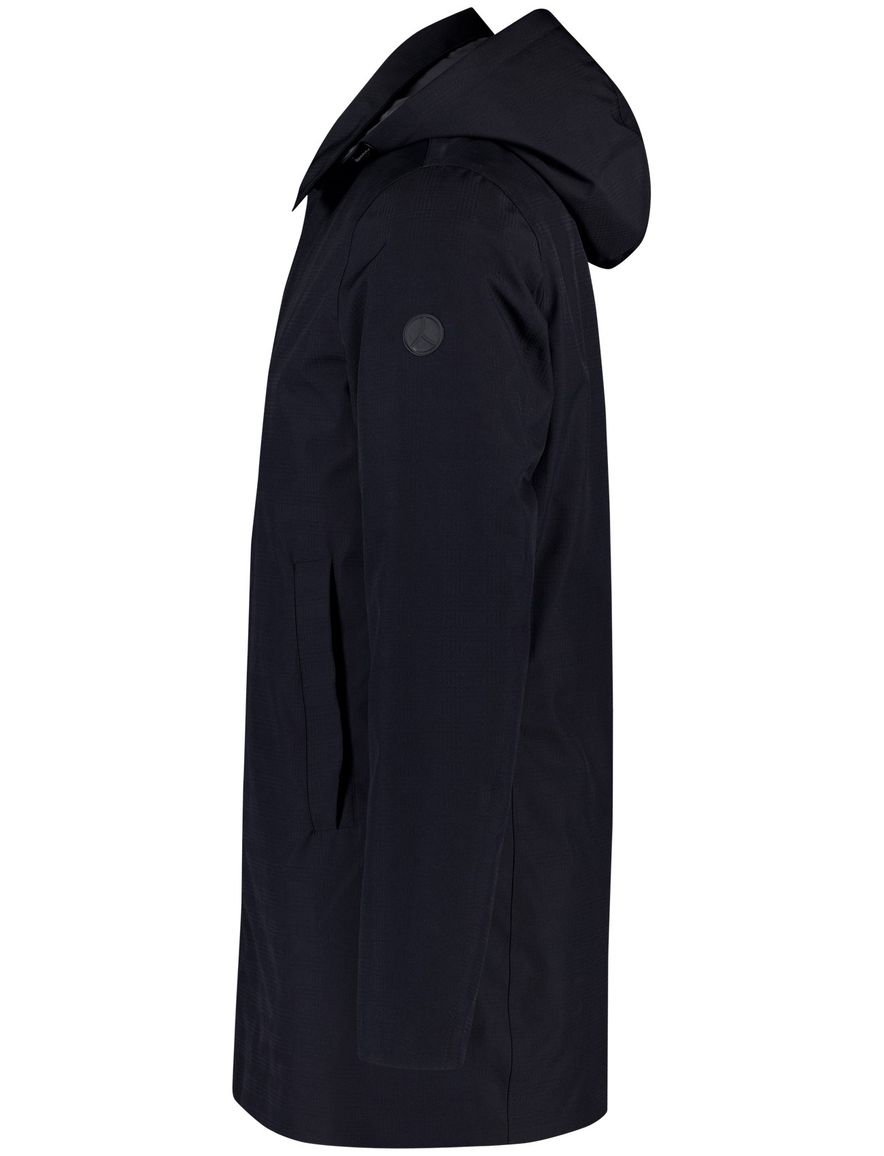 People of Shibuya jas donkerblauw polyester waterasfstotend