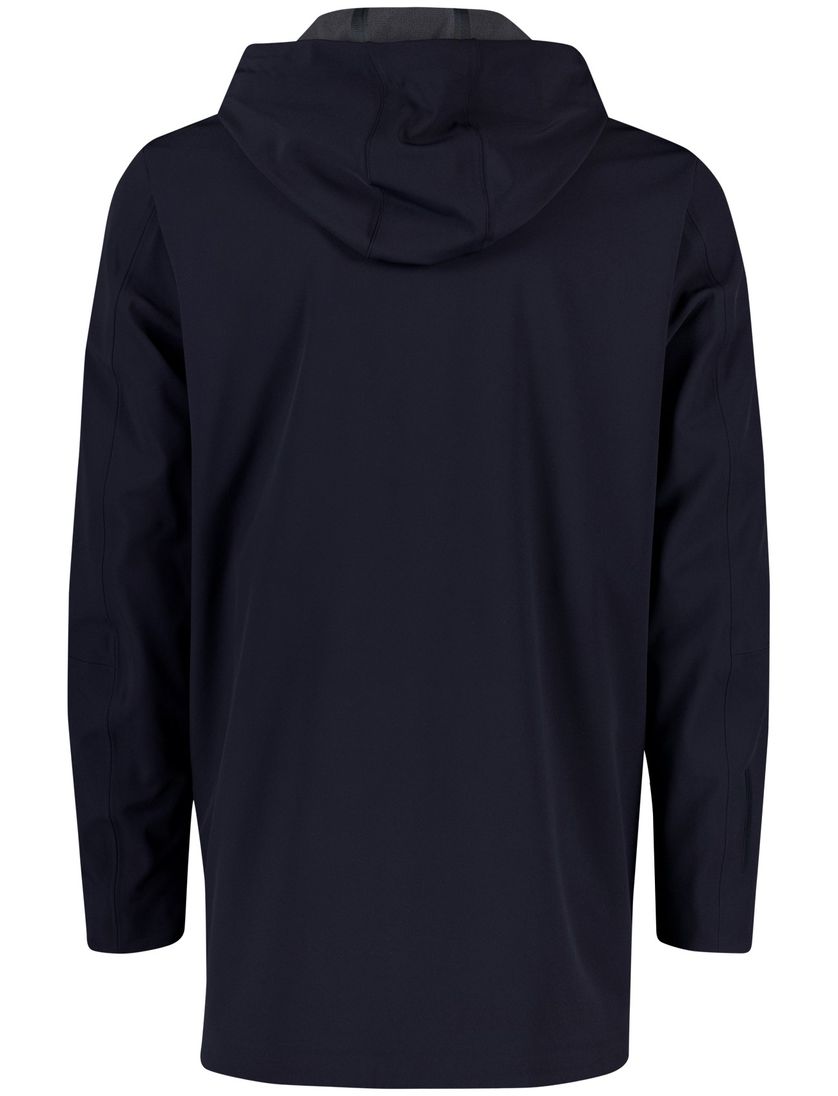 People of Shibuya Haquro winterjas donkerblauw capuchon