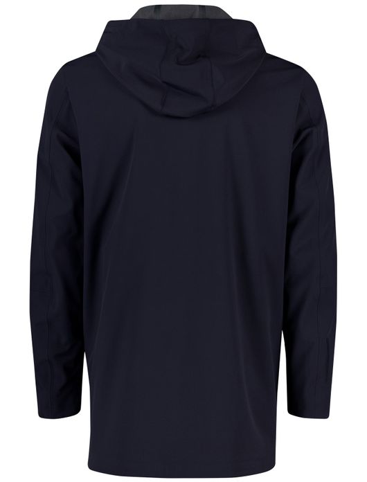 People of Shibuya jas donkerblauw capuchon